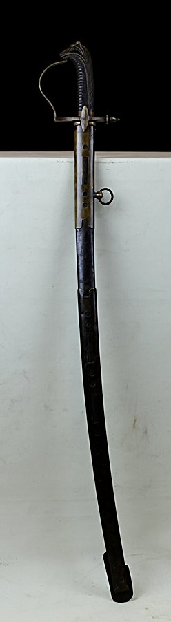 ANTIQUE SABER KNIFE: 19th Century. L: 38.5"