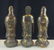 THREE BRONZE BUDDHIST STATUES - 2