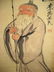 Chinese antique water color paiting ; Qi Baishi ; 92cm - 3