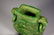 42: Chinese spinach green jade Hu-shape vase - 3