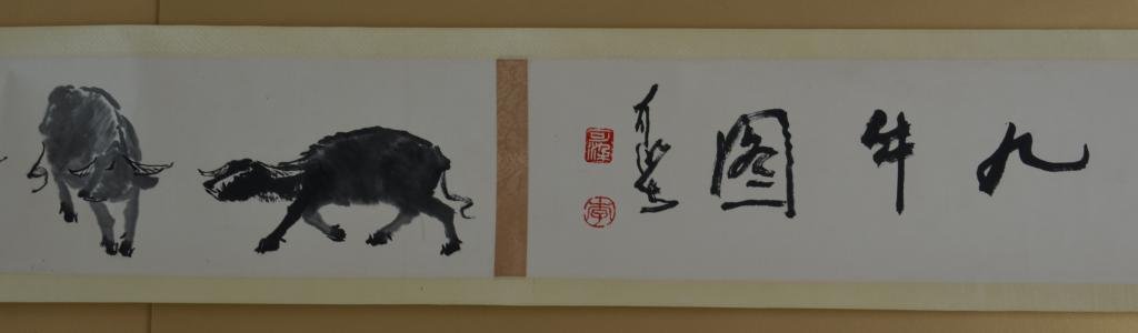Li Keran ; Chinese Scroll Painting: Width:20cm*Length:240cm