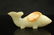 Chinese old white jade fish pendant - 3