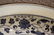 Chinese blue and white charger ; Ming mark - 6