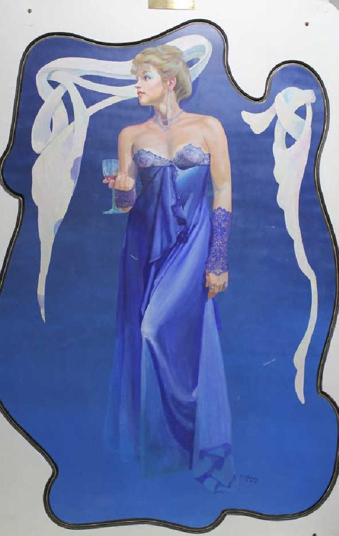 R.C. BAILEY : Painting on Board - Sojr, 1965 (1 of 3)