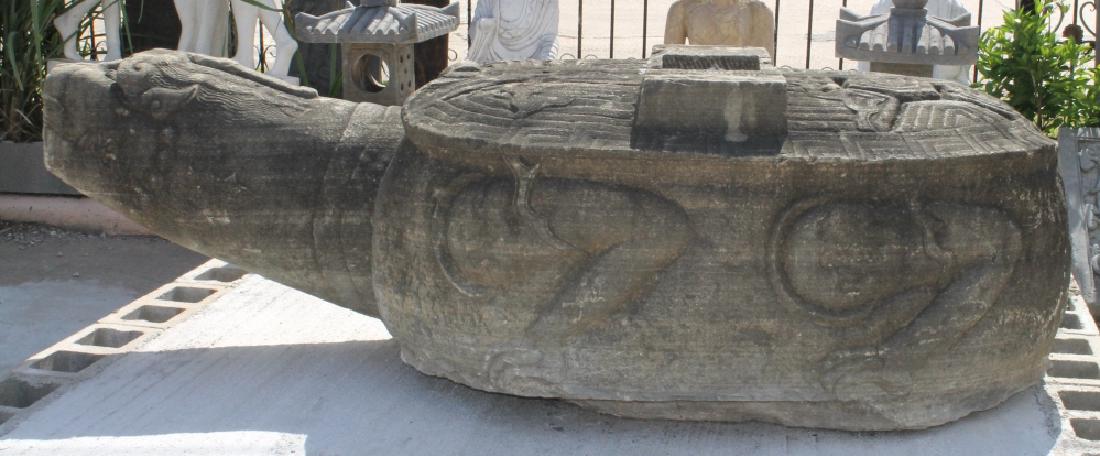 Ming Dynasty  Large Stone Carved Tortoise (1 of 5)