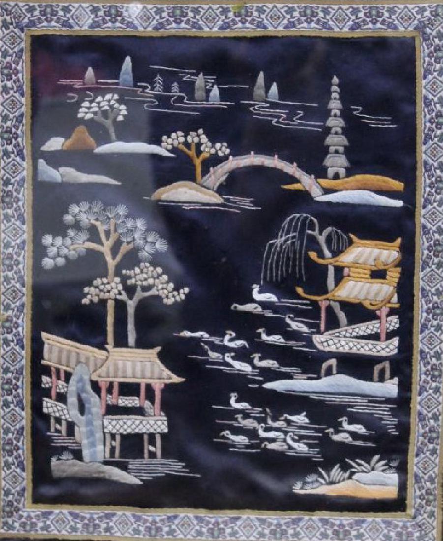 Framed Embroidered Panel (1 of 4)