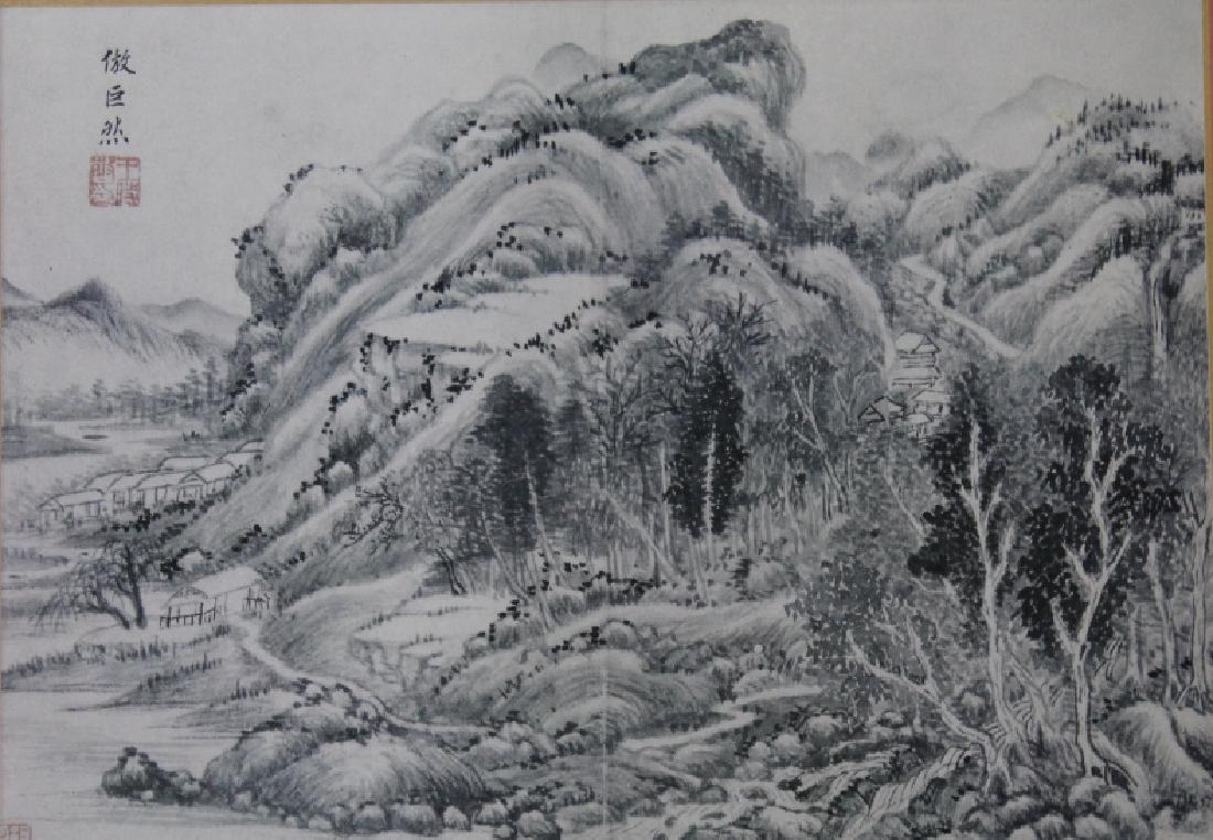 Framed Chinese Print - Landscape (1 of 3)