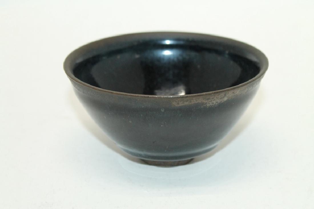 Chinese Black Glazed Bowl (1 of 3)
