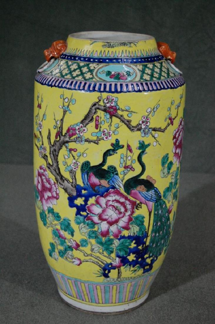 Large Republic Period Fencai Vase (1 of 3)