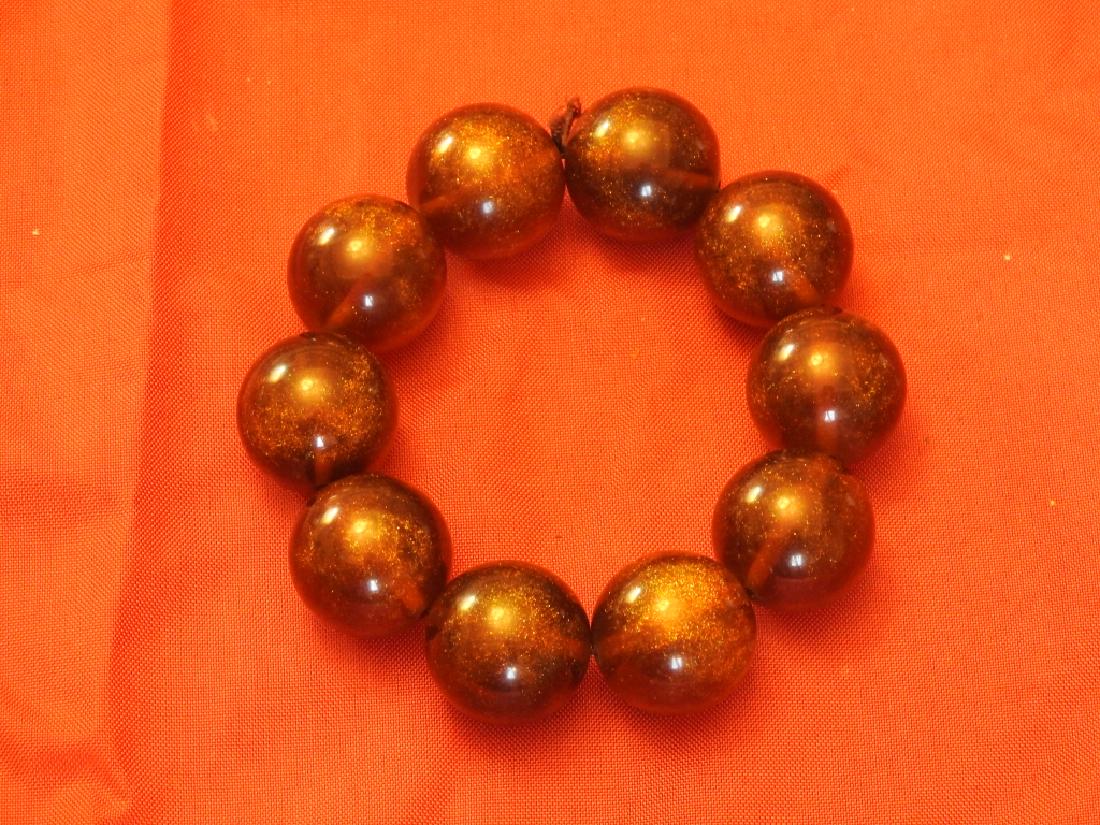 Amber Beads Bracelet (1 of 1)