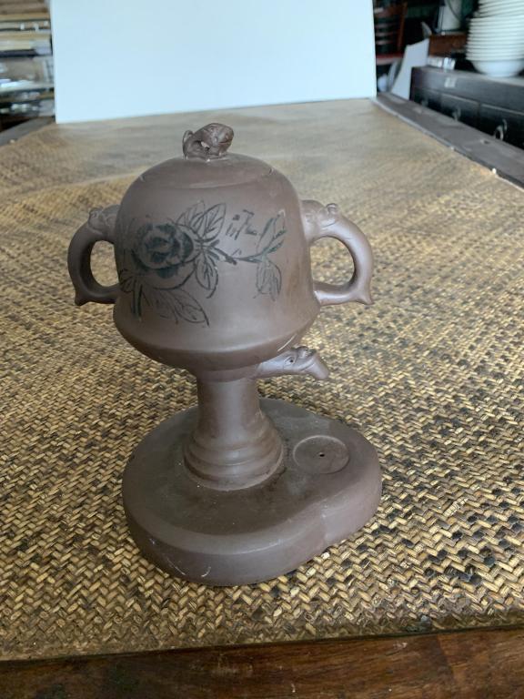 Yixing Tea Pot: Size: H 9"