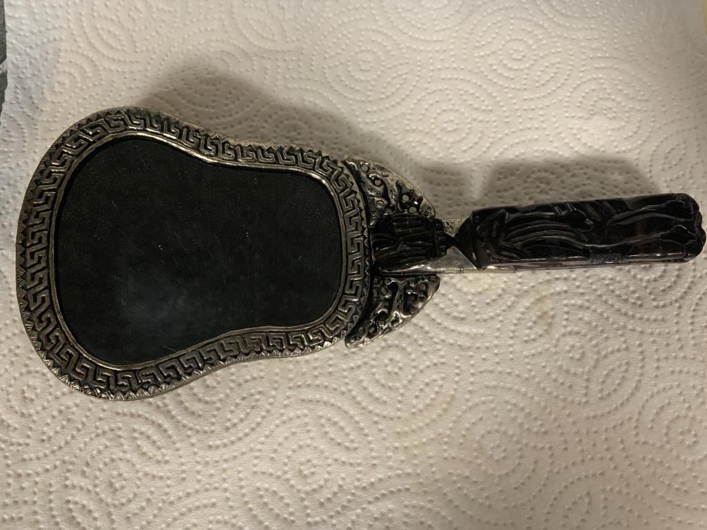 Hand Mirror W/ Jade Holder (1 of 2)