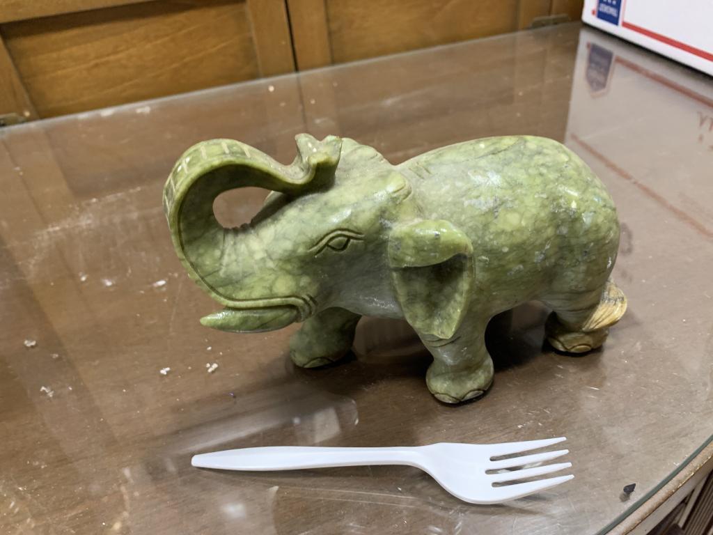 Stone Carved Elephant (1 of 1)