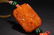 Old Amber Carved Pendant - 3