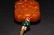 Old Amber Carved Pendant - 9