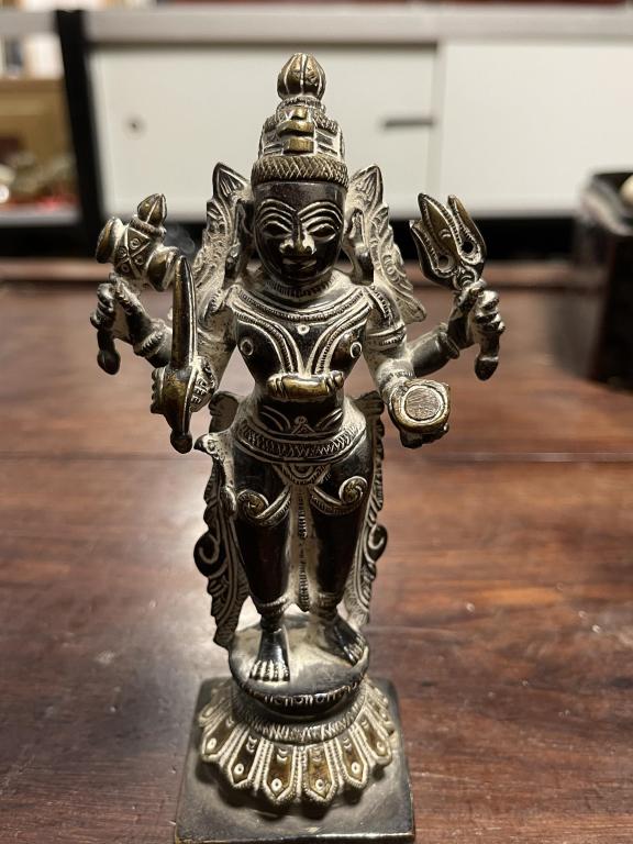 A Bronze Indian Buddha (1 of 3)