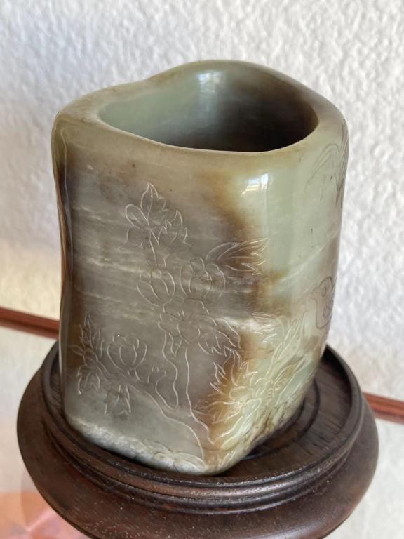 Chinese Jade Brush Holder (1 of 4)