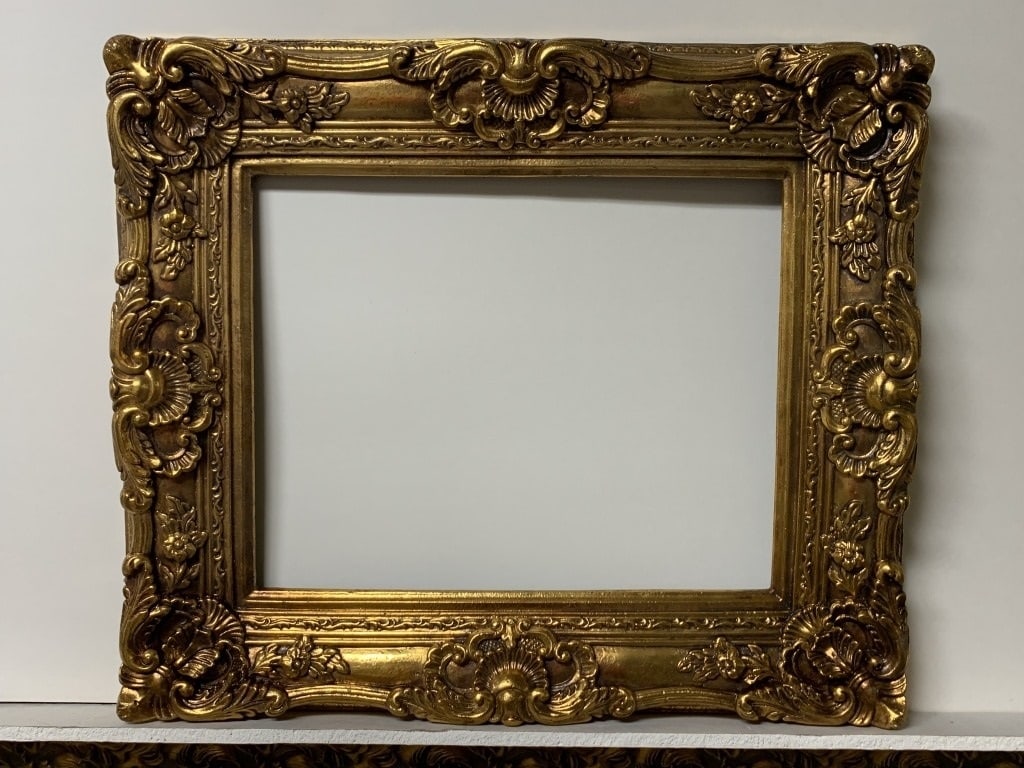 Gold Frame-fits 16"x20" Picture: Gold Frame-fits 16"x20" Picture