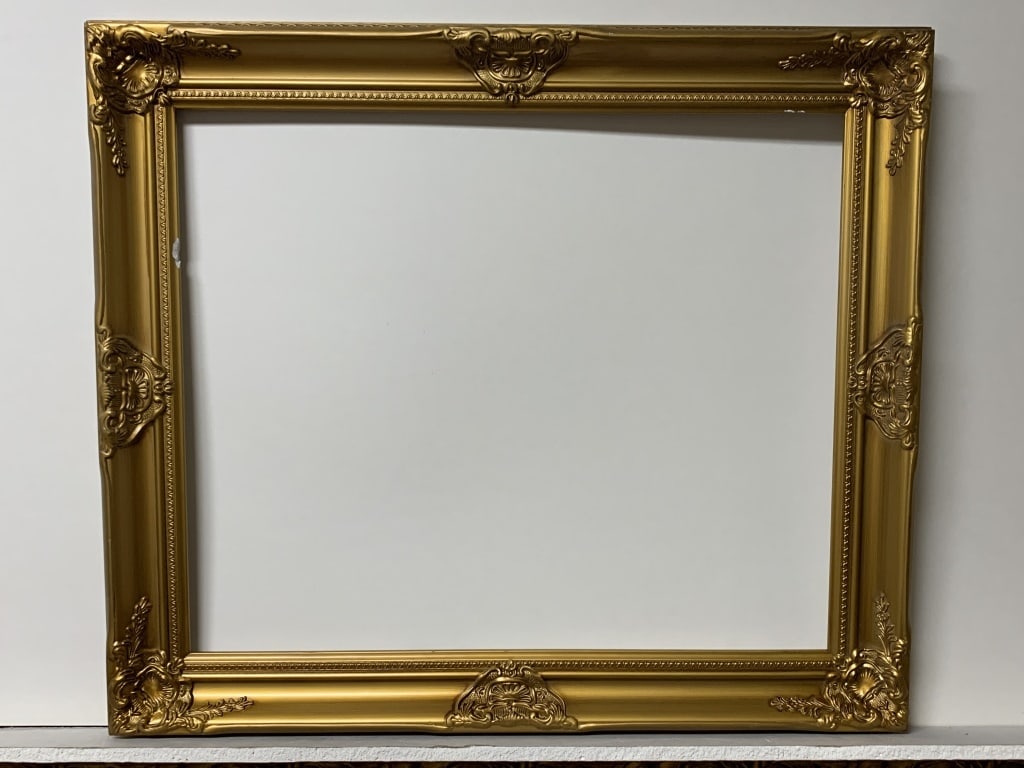 Gold Frame-fits 20"x24" Picture: Gold Frame-fits 20"x24" Picture