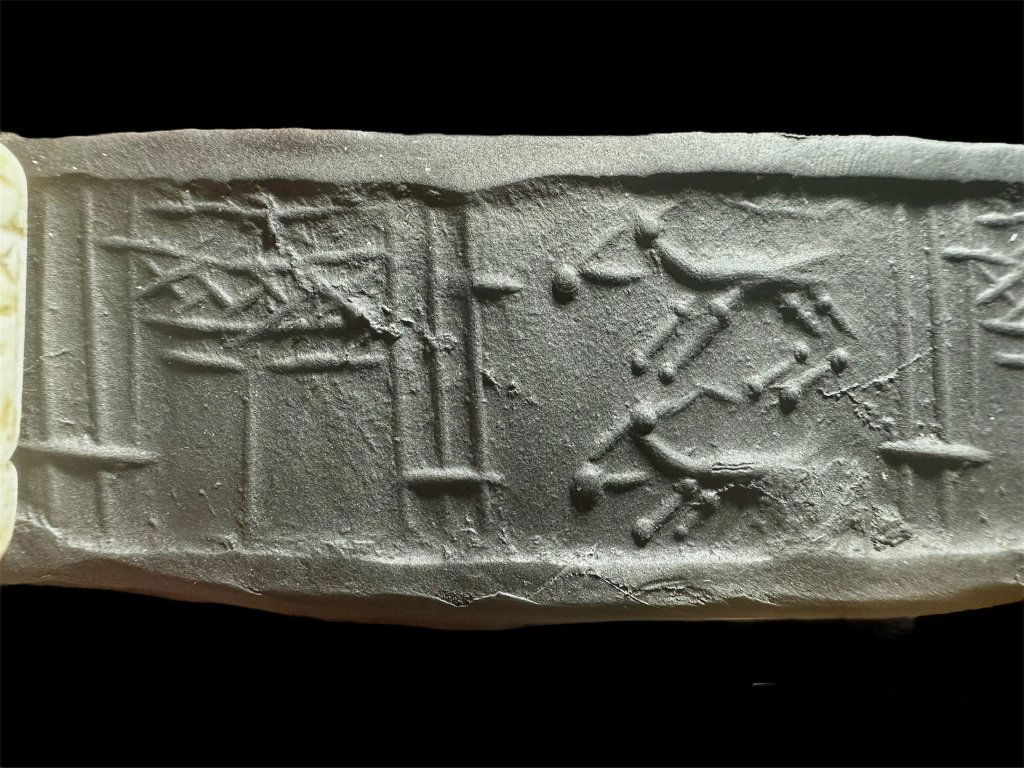White Cylinder Seal (1 of 3)