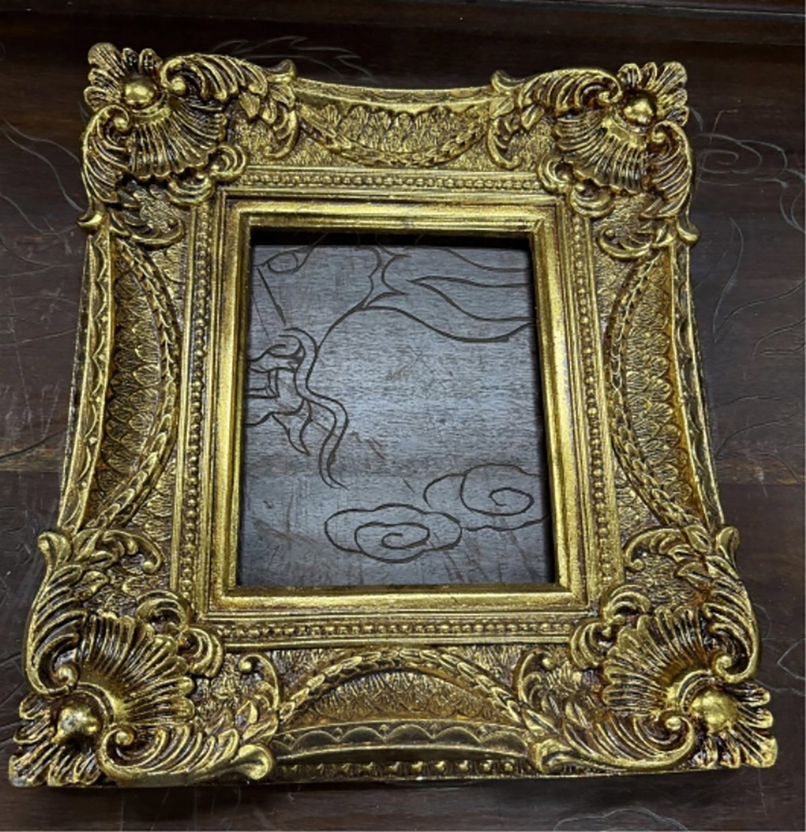 Old Frame: H: 43cm