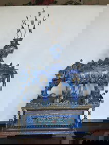 Qing Dynasty Jing Tai Lang Bronze Elephant