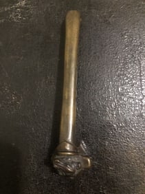 chinese bronze smoke pipe
