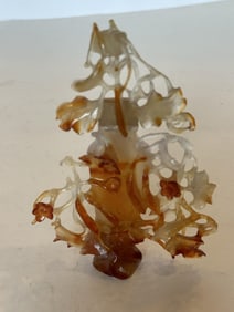 Antique Chinese Agate Carving