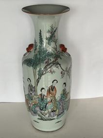 Antique Chinese Porcelain Fencai Vase