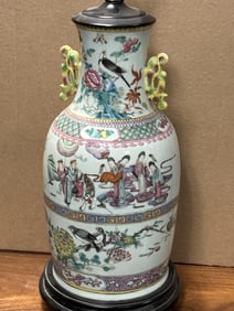 Antique Chinese Porcelain Fencai Figure