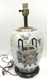 porcelain vase lamp