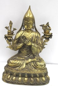 bronze buddha figure