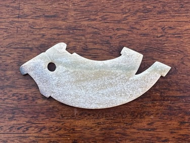 Chinese Pre-Warring States Jade Tiger Figure