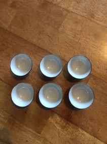 six tea bowls