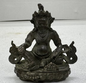 bronze buddha figure