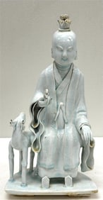 porcelain buddha figure