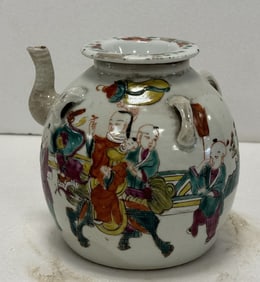 pastel porcelain teapot