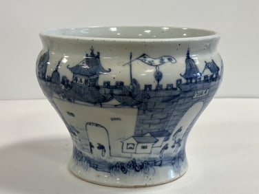 Antique Porcelain Vase Lamp