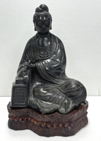 bronze buddha figure