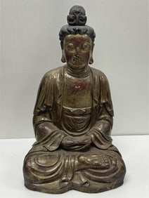 bronze Buddha figure