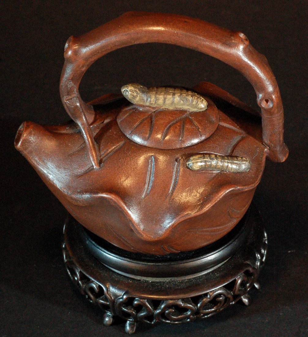Chinese Yixing Teapot: Size: Condition: Starting Bid: 10