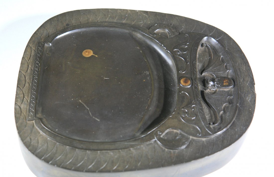 Chinese Inkstone: Size:L 8" Starting Bid: 25