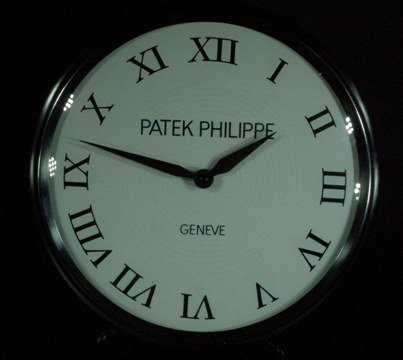 Patek Philippe Clock: Size:D13" Starting Bid: 150