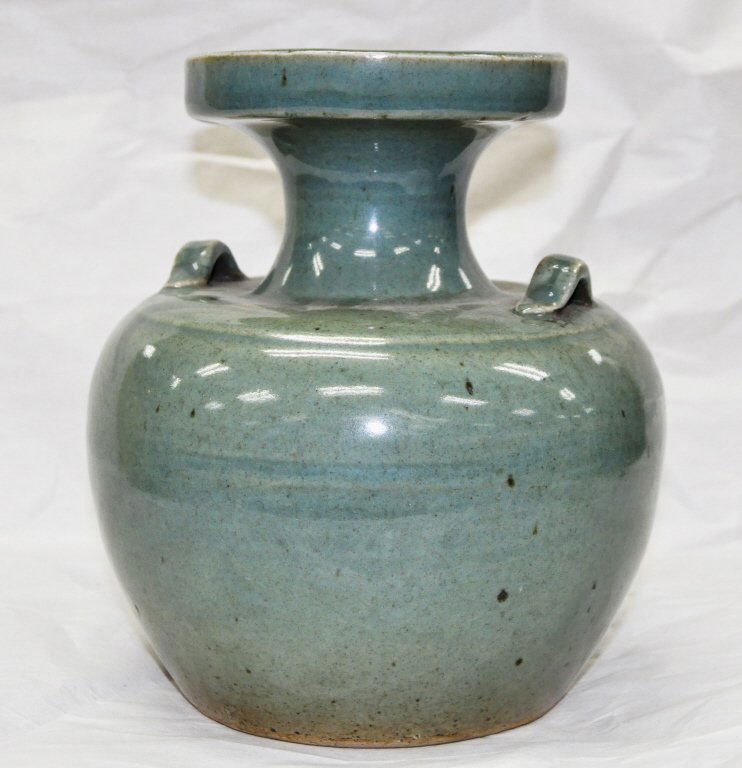 Chinese Glazed Pottery Vessel (1 of 2)