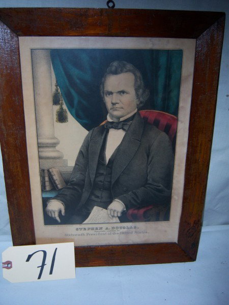 Stephen A. Douglas, Sixteenth President of US, E.B.: Stephen A. Douglas, Sixteenth President of US, E.B. & E.C, Kellog, Hartford, CT (sm)