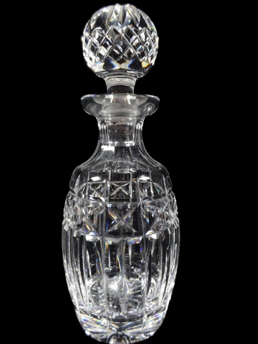 CRYSTAL DECANTER, APPROX 10.5"H (1 of 3)