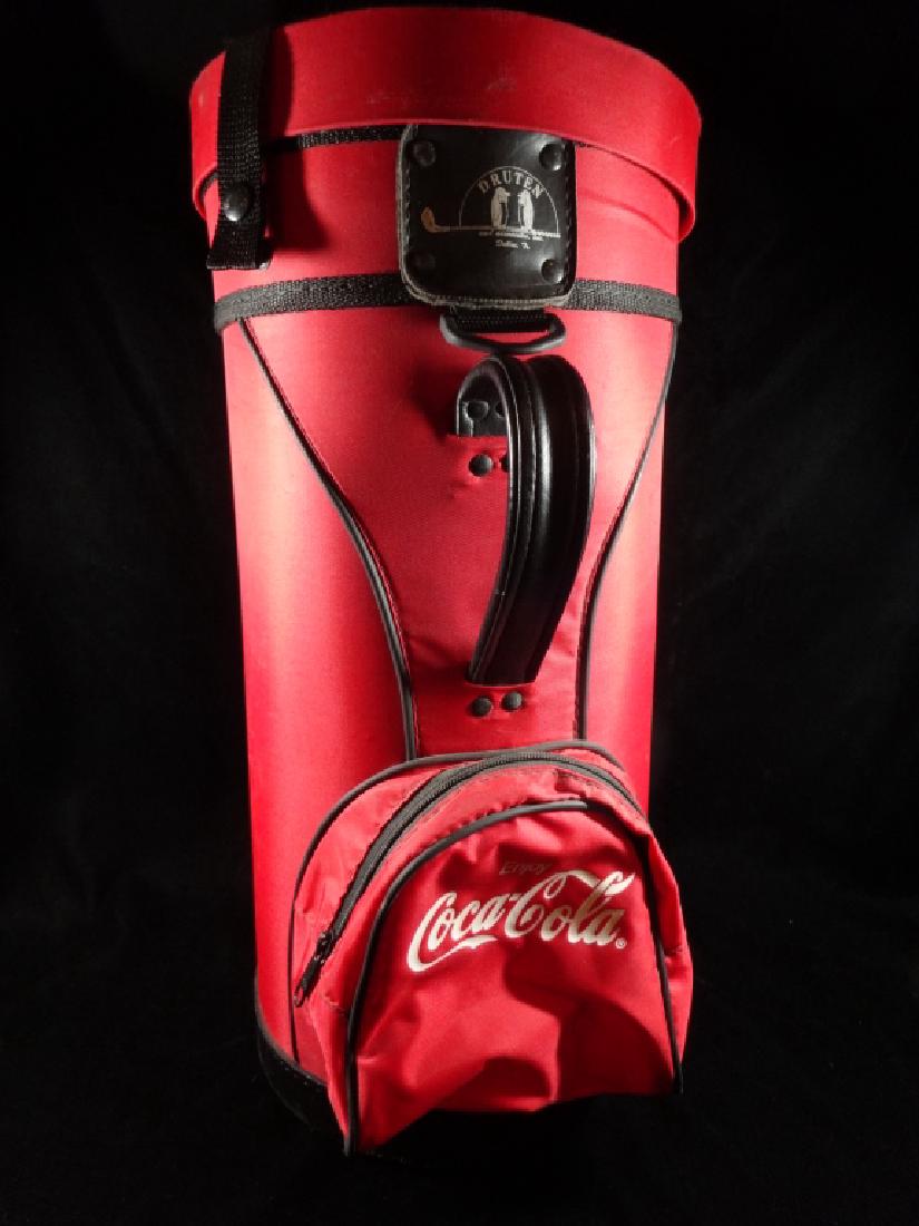 COCA COLA PROMOTIONAL GOLF BAG COOLER, APPROX 20"H (1 of 8)