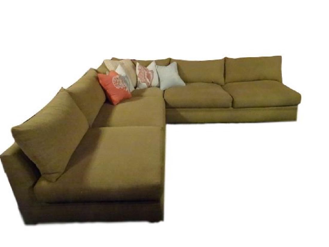 ROBB & STUCKY 2 PC SECTIONAL SOFA, MODERN ARMLESS (1 of 6)