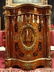 FRENCH EMPIRE STYLE MARQUETRY CABINET, INTRICATE INLAID