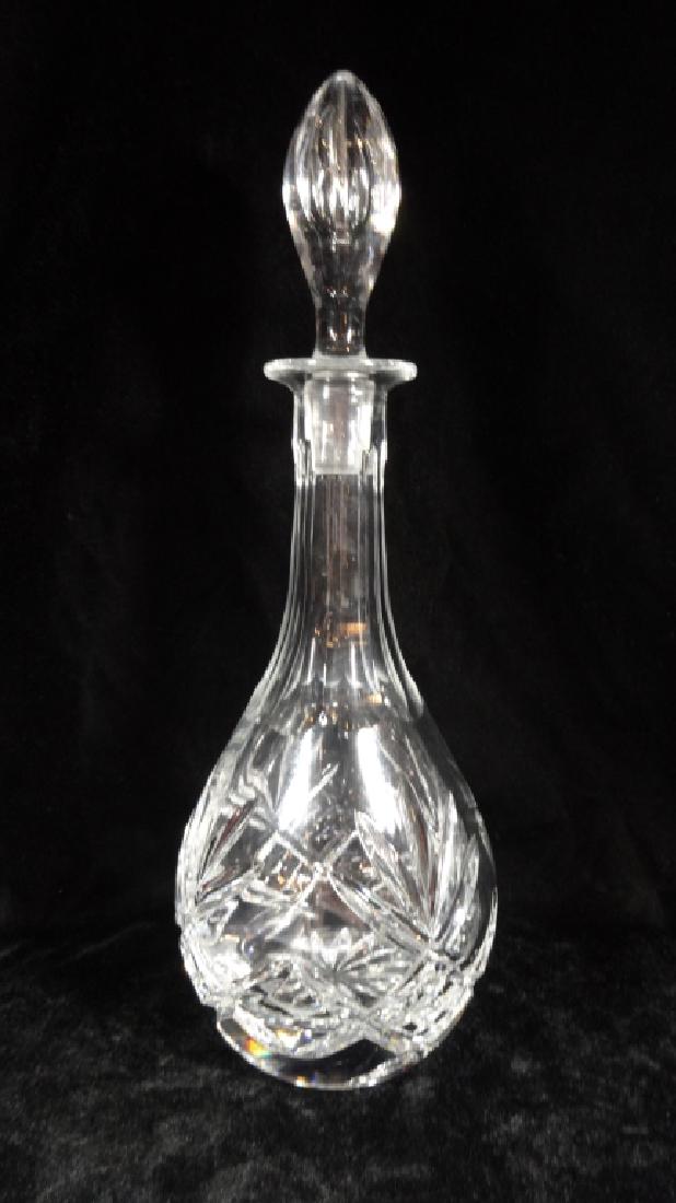 TALL CRYSTAL DECANTER, APPROX 14"H, SKU317.17 (1 of 4)